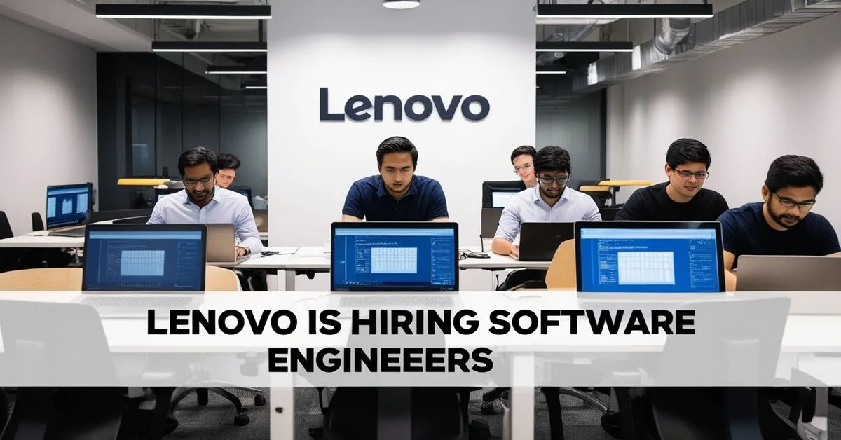 Lenovo is hiring Software Engineer | Application Process | Great Opportunity - 2024